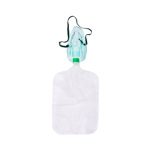 Masker oksigen dengan kantong reservoir dengan kanula oksigen hidung memberikan konsentrasi oksigen optimal dalam pengaturan darurat - Product Image 5