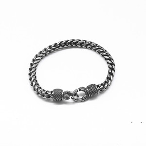 yunnique <b>Titanium</b> Steel <b>Chain</b> Bracelet Geometric Design Unisex Jewelry Fashionable Minimalist Style Ready To Ship - Product Image 1