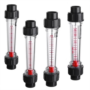 Ống <span class=keywords><strong>rotor</strong></span> PVC xách tay rotameter <span class=keywords><strong>Flow</strong></span> Meter nhựa kỹ thuật số nước lưu lượng kế uPVC Sight chỉ số - Product Image 1