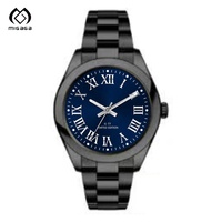 Caja de Reloj Personalizada de Fibra de Carbono Negra de Calidad 3A de 36 mm y 41 mm, Cristal de Zafiro Luminoso, Reloj de Movimiento Automático para Hombre