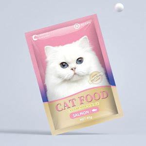 למכור טוב גם 85 גר 'חבילת מזון רטוב חטיפי מזון רטוב נרתיק לחתול אוכל רטוב בשר לחיות מחמד - Product Image 1