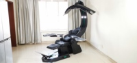 Chaise de gaming ergonomique pivotante à LED rvb de qualité supérieure, fauteuil racing avec repose-pieds, design moderne, rvb, bon marché, offre spéciale