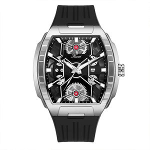 Relojes Mecánicos Samurai Japoneses Tourbillon Reloj de Pulsera Automático de Lujo con Caja de Acero y Esfera Calada para Hombre - Product Image 4