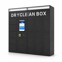 Système de casiers intelligents pour blanchisserie commerciale, service en libre-service 24h/24 et 7j/7, collecte et livraison de vêtements