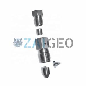 워터젯 부품 H2O JET 301026-3 쇼트 스톱 필터 어셈블리 W/어댑터 1/4 "F X 3/8" M 워터젯 기계 예비 부품 교체 - Product Image 5