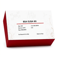 Kit ELISA BSA développé pour la détection quantitative des résidus de BSA par sandwich ELISA dans divers produits biologiques.