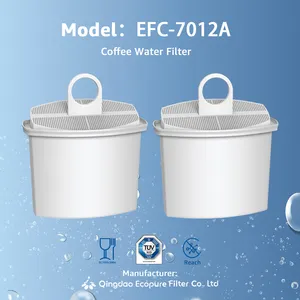 ECF-7012咖啡机水过滤器的更换KWF2水垢外部筒式咖啡水筒式过滤器