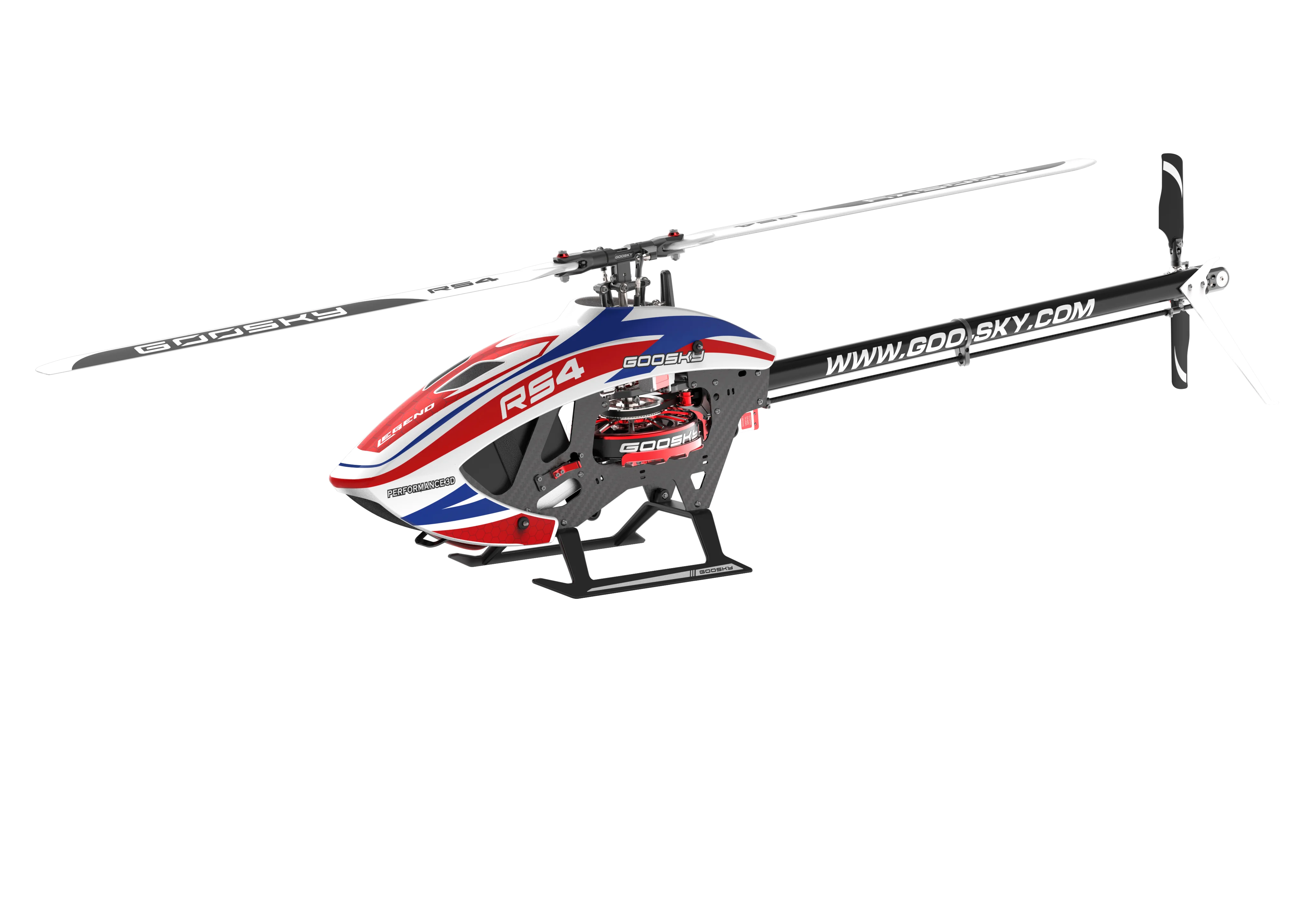 Goosky Rs4 Venom 3d Stunt Battery Rc Helicopter