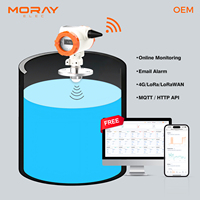 Capteur de niveau d'eau Moray ME6001R OEM OBM 4G LoRaWAN NB-IOT avec écran LCD, capteur de niveau d'huile, radar de niveau sans fil