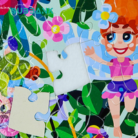 Sous-banque Vente en gros A3/A4/A5/DIY Personnalisé Personnalisé Papier Jigsaw Blanches pour Sublimation Puzzle-Cadeaux de bienvenue Tradeshow Giveaways
