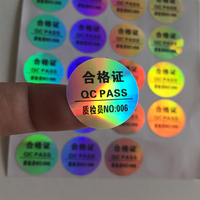 Conception gratuite étiquettes métalliques 2d imprimées personnalisées autocollant hologramme arc-en-ciel laser 3d pour emballages