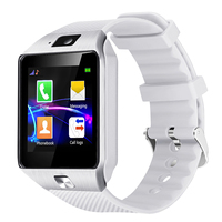 Montre connectée Dz09 avec appels vidéo WiFi, compatible Android et iOS, avec carte SIM, montre de sport, téléphone avec carte SIM