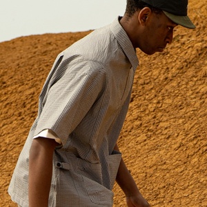 T-shirts de course d'extérieur légers à séchage rapide, manches courtes, respirants, pour la randonnée et le fastpacking, coupe oversize, imprimés Ripstop - Product Image 3