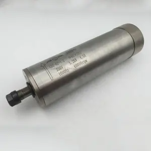 1.2kw 62mm cnc מים מקוררים ציר עבור cnc ניתוב מכונת נגרות