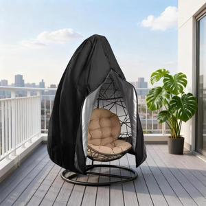 Funda Protectora para Muebles de Patio de Tela Oxford de Alta Calidad, Impermeable, Resistente a la Intemperie, con Cierre, para Silla Colgante tipo Hamaca - Product Image 4
