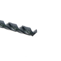 Forets hélicoïdaux longs HSS 4241/4341/M2/M35 en cobalt de 250 mm, entièrement affûtés, avec pointe biseautée à 118° pour perçage de trous profonds