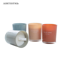 Ein gemachtes ätherisches Öl Kerze Duft Pricandlent Glas Aroma therapie Blume Soja Wachs für Kerzen herstellung Duft Palm Wax Hochzeiten