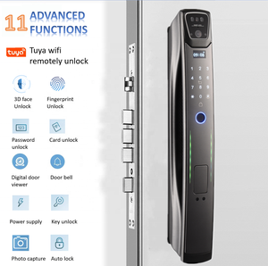 Cerradura de puerta inteligente con wifi, cierre facial con visor digital, aplicación tuya - Product Image 2