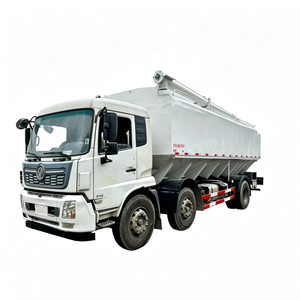 รถบรรทุกถังบรรจุอาหารสัตว์ รถขนส่งเมล็ดพืชแบบเทกอง ยี่ห้อ Bulk 6X4 รถบรรทุกอาหารสัตว์แบบถัง รถบรรทุกขนถ่ายอาหารสัตว์แบบเทกอง - Product Image 1