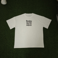 T-shirts unisexes à col rond de haute qualité, streetwear de luxe, impression graphique personnalisée, coupe courte et ample, coupe ample pour homme, 100% coton
