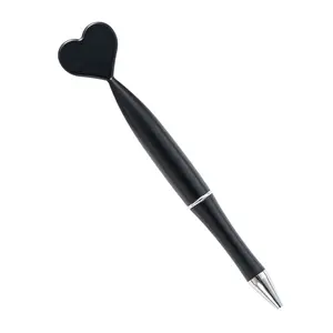 BECOL Creative Twist Kugelschreiber Niedliche Herzform Kunststoff Kugelschreiber mit benutzer definiertem Logo für Werbung gedruckt
