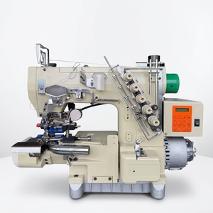 เครื่องเย็บผ้าอินเตอร์ล็อคอัตโนมัติเต็มรูปแบบ RONMACK RM-787T-356-EWT-R600 แบบมีดตัดตรงกลางทรงกระบอก - Product Image 1