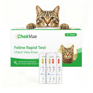Kit de Prueba de Antígeno para Virus del Herpes Felino y Calicivirus (FCV/FHV) en Gatos, Muestra Gratuita, Suministro Global para Veterinaria - Product Image 6