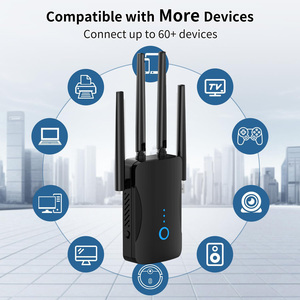 US 1200Mbps Dual Band <span class=keywords><strong>WiFi</strong></span> Repetidor Booster Long <span class=keywords><strong>Range</strong></span> 2,4G <span class=keywords><strong>Extender</strong></span> y 5G Amplificador de señal Repetidor inalámbrico <span class=keywords><strong>WiFi</strong></span> Booster - Product Image 5