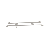 Fabrication sur mesure de supports en aluminium anodisé usinés CNC de précision, fabrication de tôles métalliques, épaisseur 1,0 mm, tolérance +/- 0,1 mm