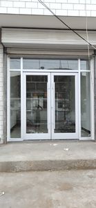 Design moderne américain Commercial KFC <span class=keywords><strong>Porte</strong></span> en aluminium Blanc vitré Devanture <span class=keywords><strong>d</strong></span>'<span class=keywords><strong>entrée</strong></span> pour l'avant Extérieur Parcs Villas - Product Image 4