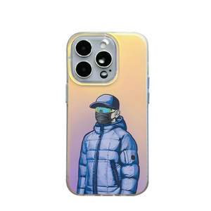 เคสโทรศัพท์มือถือ PC สีสันสดใสทันสมัยสำหรับ <span class=keywords><strong>iPhone</strong></span> 7 8 PLUS XR <span class=keywords><strong>XS</strong></span> 11 12 13 14 15 16 17 PRO MAX ที่ได้รับแรงบันดาลใจจากเสื้อแจ็คเก็ตดาวน์ - Product Image 2