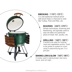 SEB KAMADO 23.5 inch parrillas bbq parrillas de carbón <span class=keywords><strong>churrasco</strong></span> <span class=keywords><strong>asador</strong></span> barbacoa - Product Image 4