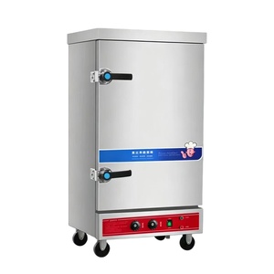 Vaporera Eléctrica Comercial para Arroz, Resistente al Calor y Aislante, Vaporera de Alimentos de 4-24 Niveles - Product Image 1