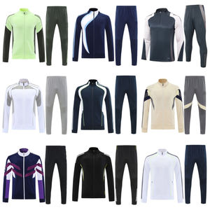 Chaqueta Deportiva Personalizada de la Liga Española de Fútbol, Chaqueta con Cremallera Completa para Hombre, Traje Deportivo de Club Europeo, Camiseta de Fútbol, Chaqueta de Entrenamiento - Product Image 1