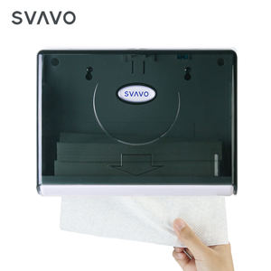 Distributeur d'essuie-mains pour toilettes publiques, peut contenir 200 feuilles, pour sécher les mains après le lavage - Product Image 1