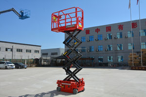 6-13,8-метровый электронный полностью автоматический самоходный ножничный подъемник для строительных работ с сертификатом CE - Product Image 5