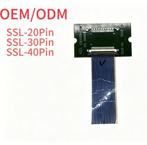 KEL SSL20-20SB SSL20-30SB 0,5 mm pitch 40 AWG micro coaxiale draadboom OEM/ODM voor hogesnelheids industriële camerasignaalkabel - Product Image 2