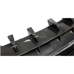 In Fibra di carbonio Parafango Posteriore Paraurti Lip Diffusore con Punte Di Scarico per Benz Classe <span class=keywords><strong>GLC</strong></span> C253 coupe Sport GLC63 2017- 2019 Car Styling - Product Image 5