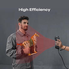 Creality sermoon S1 Máy quét 3D 1 + 7 + 34 dòng laser màu xanh/Nir 0.08mm Độ chính xác cao 90fps chống rung theo dõi quét lỗ sâu - Product Image 5