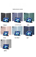 Nouvelle Housse de Protection Respirante avec Support pour Tablette et Porte-Stylet pour iPad 11 A16 10.9 Air 11 Pro 11 12.9 13 Mini