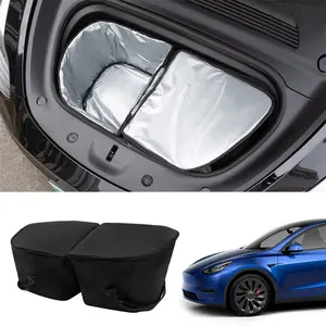 Car Frunk Organizer Insulation Cooler Bags For Tesla Model 3 Y 2020-2022 Front Trunk Storage Organizers Auto Accessories