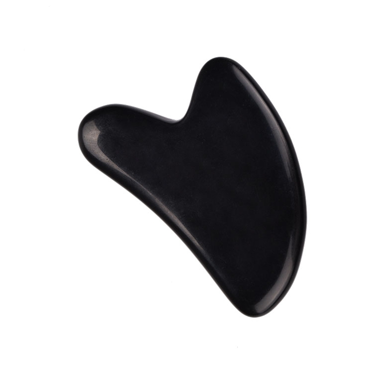 Black obsidian guasha