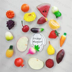 Lfruit dan jus <span class=keywords><strong>promo</strong></span> bisnis hadiah indah dekorasi rumah buatan mini buah magnet kulkas pesta Natal acara hadiah gratis - Product Image 1