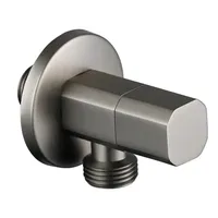 Robinet d'angle en laiton pour toilettes, bidet, chauffe-eau, accessoires de salle de bain, robinet d'arrêt pour lavabo, robinet d'arrivée mural