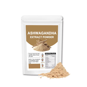 ผงรากอัชวากันธาแบบ OEM สำหรับผลิตภัณฑ์ฉลากส่วนตัว ปรับแต่งผงอัชวากันธาได้ - Product Image 1