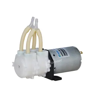 Kamoer KPP2 cabeça de casal grande fluxo de circulação 12V dc mini bomba de água bomba Peristáltica bomba dosadora de impressora digital têxtil