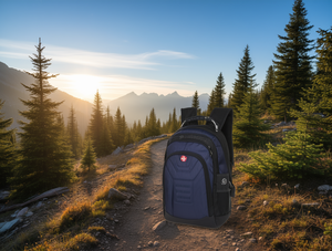 Zaino a compressione piccolo in nylon resistente all'acqua unisex per uso esterno - Product Image 2