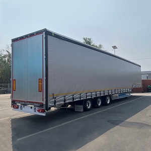 נגרר מכולות 30-60 טון הניתן להתאמה אישית, 3 סרנים, תיבת פלדה, למכירה - Product Image 6