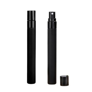 Bán Buôn 10Ml Matte Màu Đen Nước Hoa Chai Thủy Tinh Nhôm Phun Cap Atomizer Loại Cho Màn Hình Ứng Dụng In Ấn Bán Buôn - Product Image 5