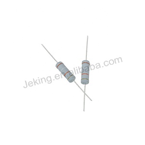 Jeking Résistance à faible puissance à film de carbone 5W Formule synthétique <span class=keywords><strong>Fure</strong></span> 1K/2K/3K/5K1/6K2/20K Résistance à anneau de couleur en ligne - Product Image 5